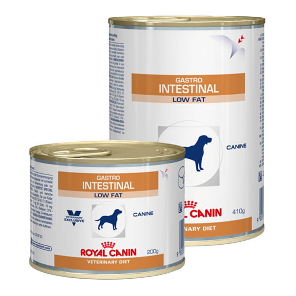 Royal Canin Gastrointestinal Low Fat Diat Fur Hunde Dosen